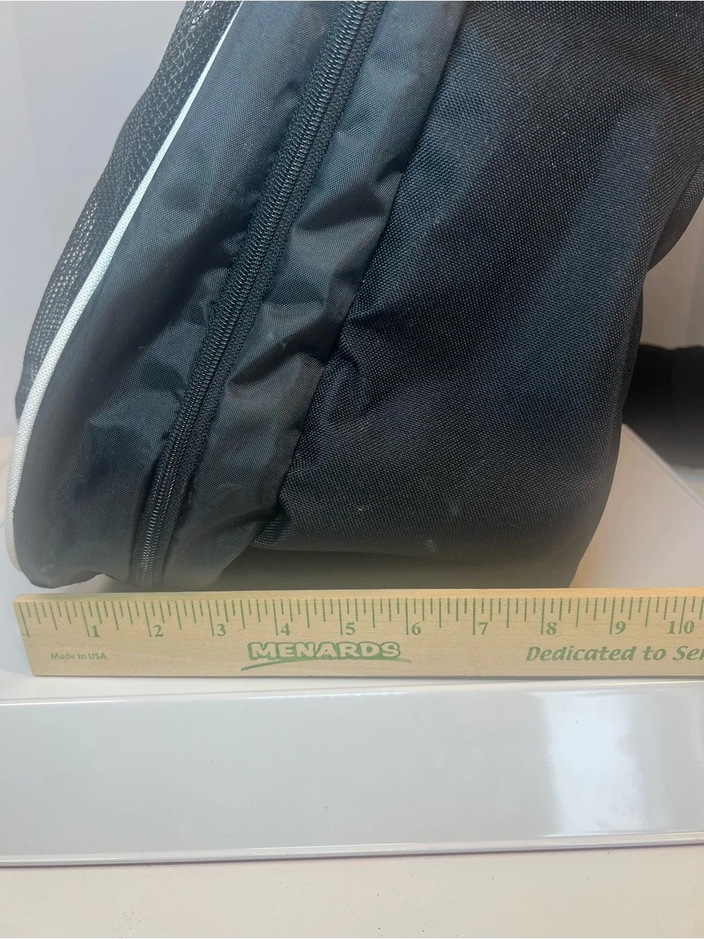 Rare adidas Baby Blue and Black Slingback Spring Load Backpack with Mesh Front. - Picture 8 of 16
